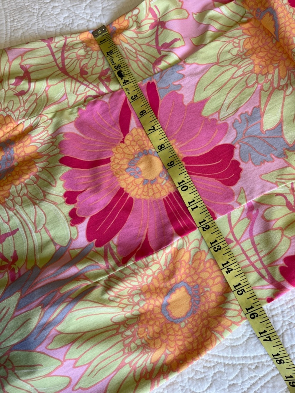 Talbots Petites Sleeveless Sheath Dress Multi Floral Pink Green Womens 10 Preppy - Picture 13 of 17